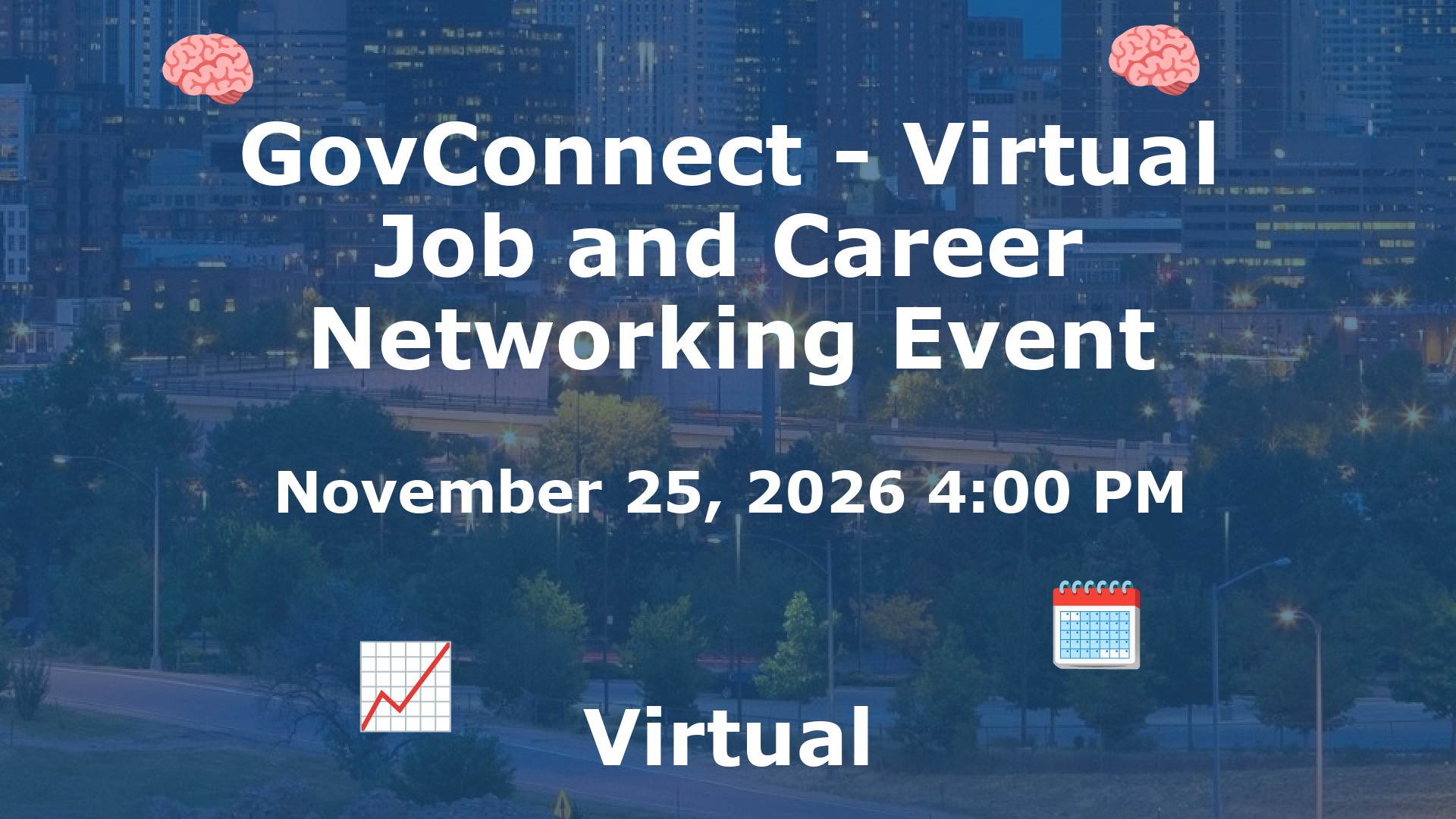 GovConnect - Virtual Job and Career Networking Event event image